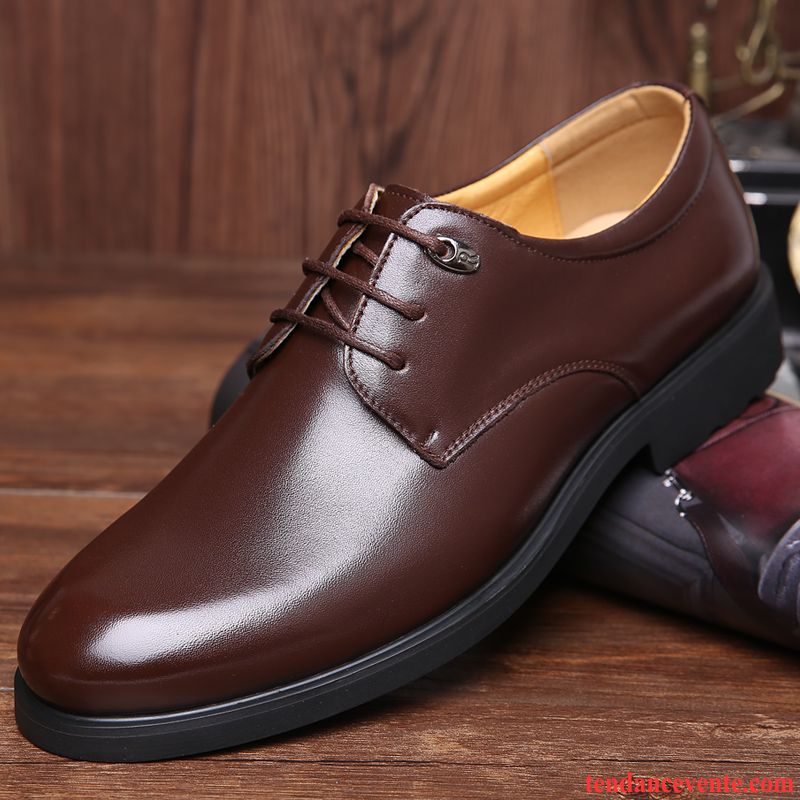 Derbies Homme En Solde Chaussures De Mariage Augmenté Entreprise Décontractée Printemps Taillissime Homme Angleterre L'automne