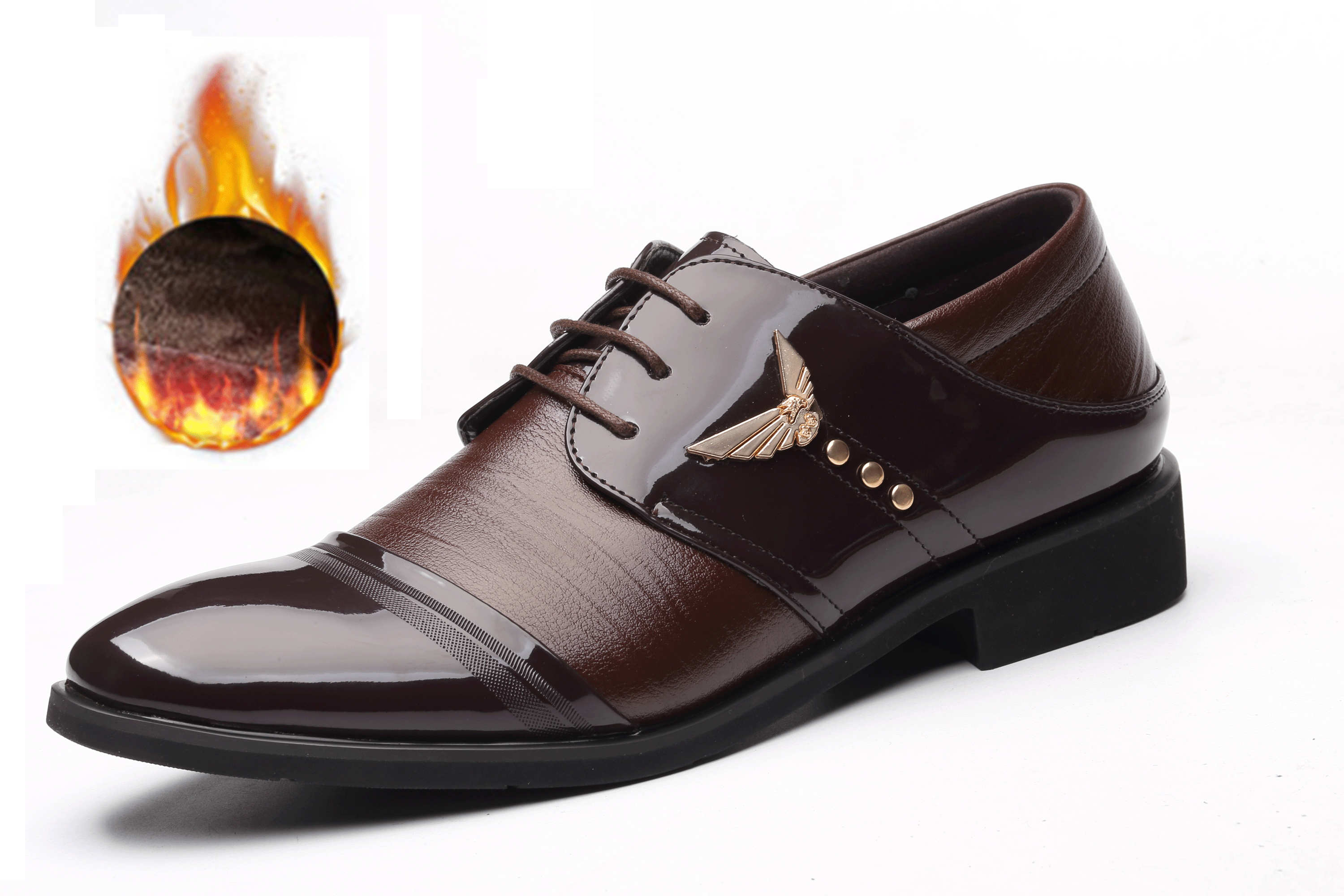 Derbies Homme En Solde Laçage Respirant Entreprise Cuir Véritable Homme Angleterre L'automne Hiver Décontractée Jeunesse Pointe Pointue