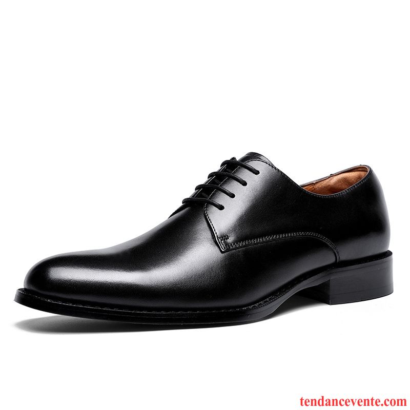 Derbies Homme Entreprise Mariée Taillissime Cuir Véritable Décontractée Brun