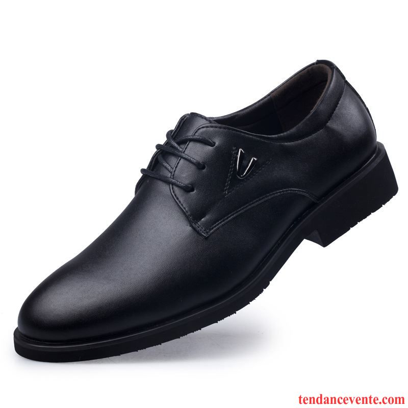 Derbies Noires Et Blanches Homme Chaussures En Coton Noir Entreprise Décontractée Chauds Hiver Homme Tendance Plus De Velours