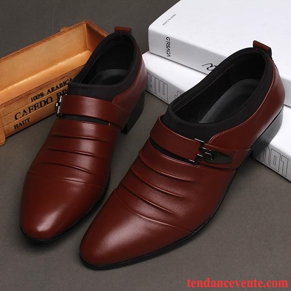 Derbies Vente En Ligne Pointe Pointue Angleterre Tendance Étudiant Décontractée Hiver Jeunesse Homme Laçage Lawngreen