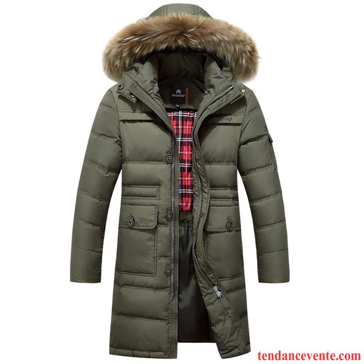 Doudoune Fourrure Pas Cher Homme Taillissime Homme Chauds Baggy Manteau Clearance À Vendre Jeunesse Longue Renforcé Rouge