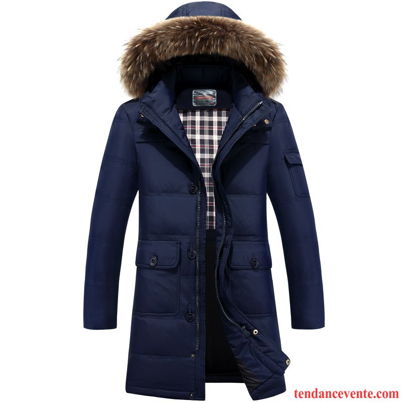 Doudoune Fourrure Pas Cher Homme Taillissime Homme Chauds Baggy Manteau Clearance À Vendre Jeunesse Longue Renforcé Rouge