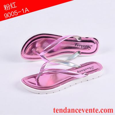 Les Pantoufles Femme Sandales Fleur Femme Flats Mode Été Fleurs