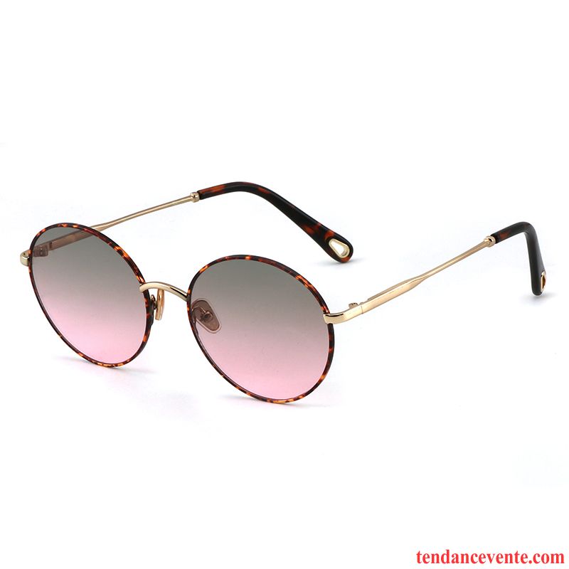 Lunettes De Soleil Femme Petit Tendance Le Nouveau Rétro Myopie Dégradé Rose