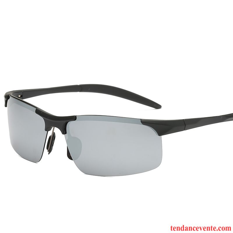 Lunettes De Soleil Homme Chauffeur Conduire Polarisant Balade Bleu Violet