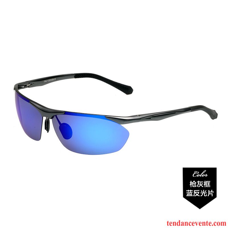 Lunettes De Soleil Homme Conduire Tendance Polarisant Le Nouveau Chauffeur Noir