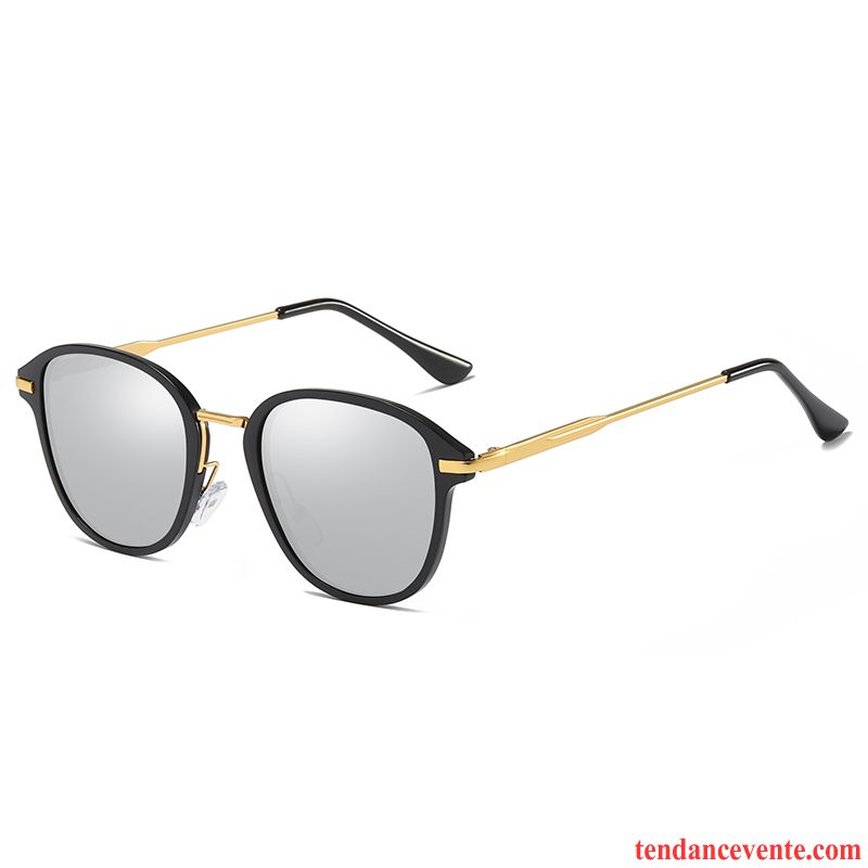 Lunettes De Soleil Homme Le Nouveau Femme Général Tendance Mode Ombre Noir Orange Rouge