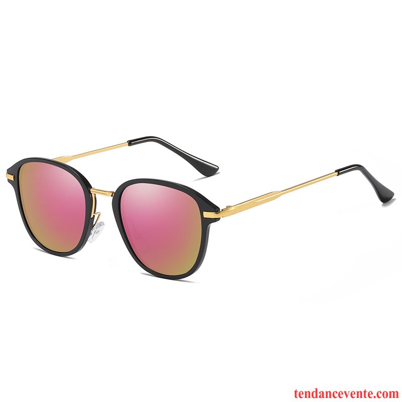 Lunettes De Soleil Homme Le Nouveau Femme Général Tendance Mode Ombre Noir Orange Rouge