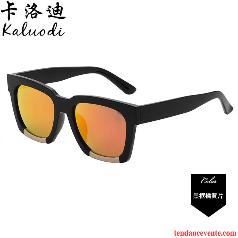 Lunettes De Soleil Homme Tendance Conduire Personnalité Le Nouveau Chauffeur Bleu Noir