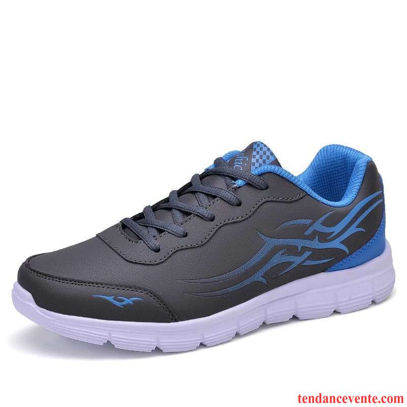 Magasin De Chaussure De Running Décontractée Homme Respirant Léger Chaussures De Course Sport Printemps Chaussures De Voyage Étudiant Tendance Mode Azur Pas Cher