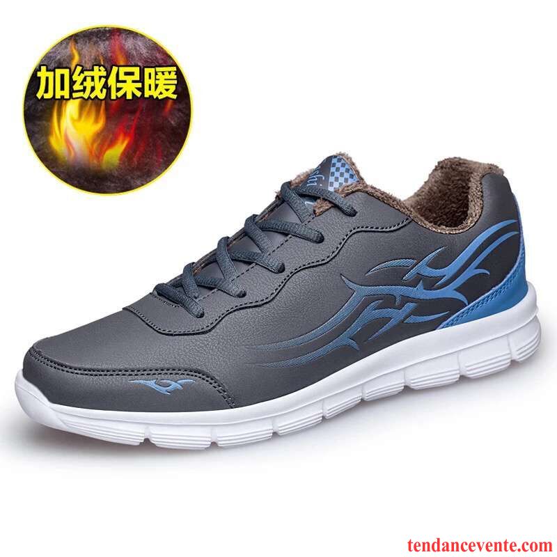 Magasin De Chaussure De Running Décontractée Homme Respirant Léger Chaussures De Course Sport Printemps Chaussures De Voyage Étudiant Tendance Mode Azur Pas Cher