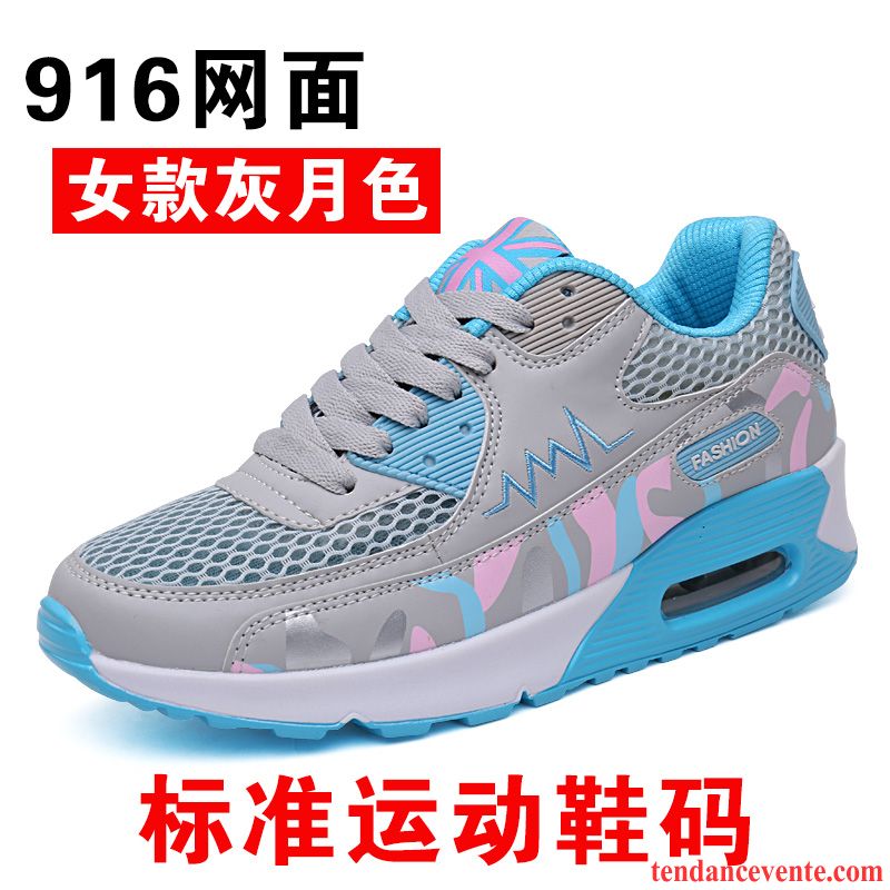 Magasin De Chaussure Running Étudiant Décontractée Printemps Femme Blanc Semelle Épaisse Sport Tous Les Assortis Coussin D'air Rouge