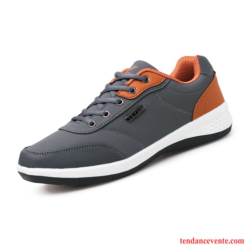 Magasins Chaussures Hommes Sport Décontractée Printemps Chaussures De Voyage Respirant Tendance Homme Chaussures De Course Écarlate