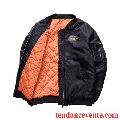 Manteau Capuche Femme Baggy Pilote Hiver Pardessus Renforcé Veste Décontractée Femme L'automne Courte Tendance Étudiant Vêtements De Baseball