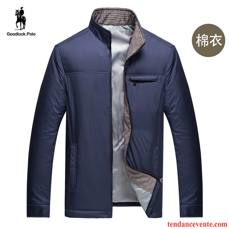 Manteau Classique Homme Homme Hiver Lumière L'automne Classique De Travail Veste Pardessus Légère Col Mandarin Chameau