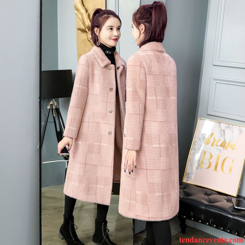 Manteaux Femme Clearance À Vendre De Laine Longue Pardessus Hiver Jaune Or