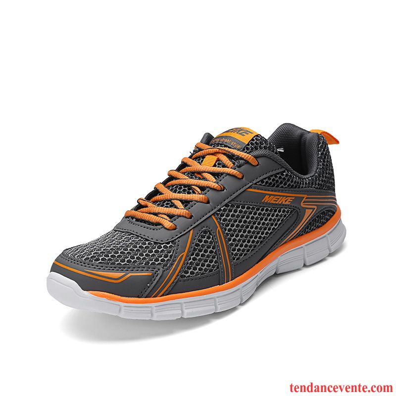 Marché De La Chaussure De Running Le Jogging Respirant Confortable Chaussures De Course Homme Chaussures De Voyage Printemps Décontractée Net Sport Pensée Pas Cher