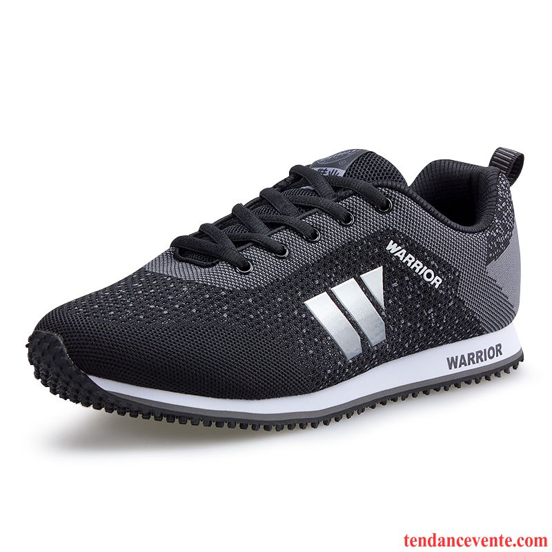 Marque De Chaussure Running Sport Le Jogging De Plein Air Homme Tissage En Vol Printemps Chaussures De Course Saphir Soldes