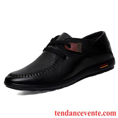 Marque De Derbies Homme Homme Décontractée Semelle Doux L'automne Bout Rond Jeunesse Angleterre Plus De Velours Laçage Cuir Hiver Rouge