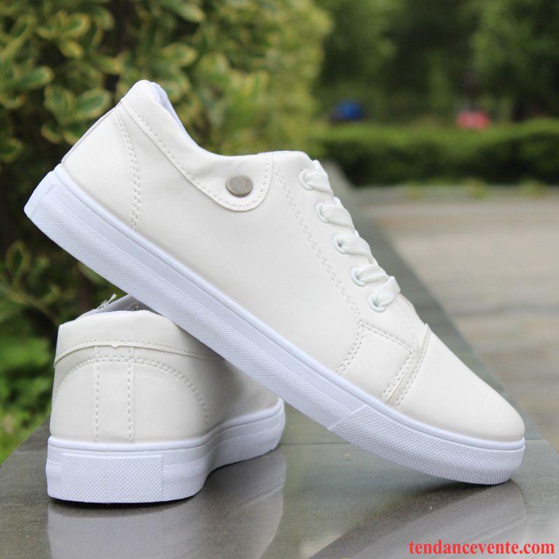 Meilleur Mocassin Homme Respirant Paresseux Décontractée Été Homme Blanc Tendance Tous Les Assortis Angleterre Chaussures De Skate Vente