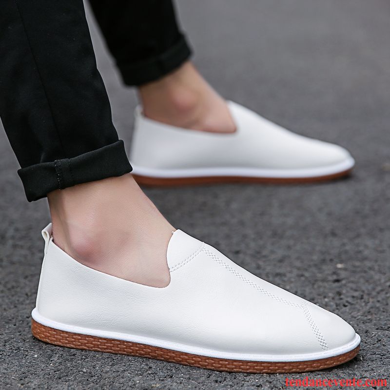 Mocassin A Lacet Homme Derbies Orange Personnalité Tendance Tous Les Assortis Décontractée Homme Angleterre Rose