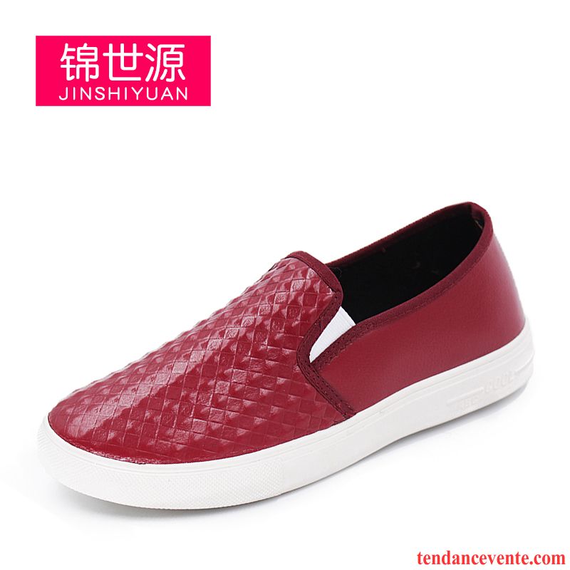 Mocassin Daim Femme Été Femme Printemps Slip-on Blanc Derbies Décontractée Paresseux Enceintes Plates