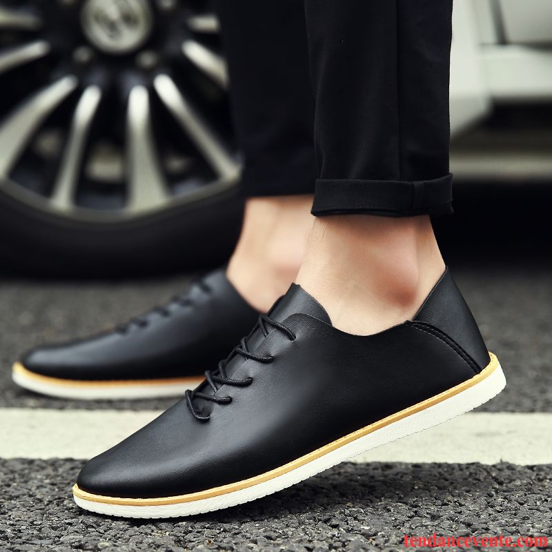 Mocassin Ete Homme Angleterre Homme Derbies Entreprise Tendance Décontractée Tous Les Assortis Printemps Gris