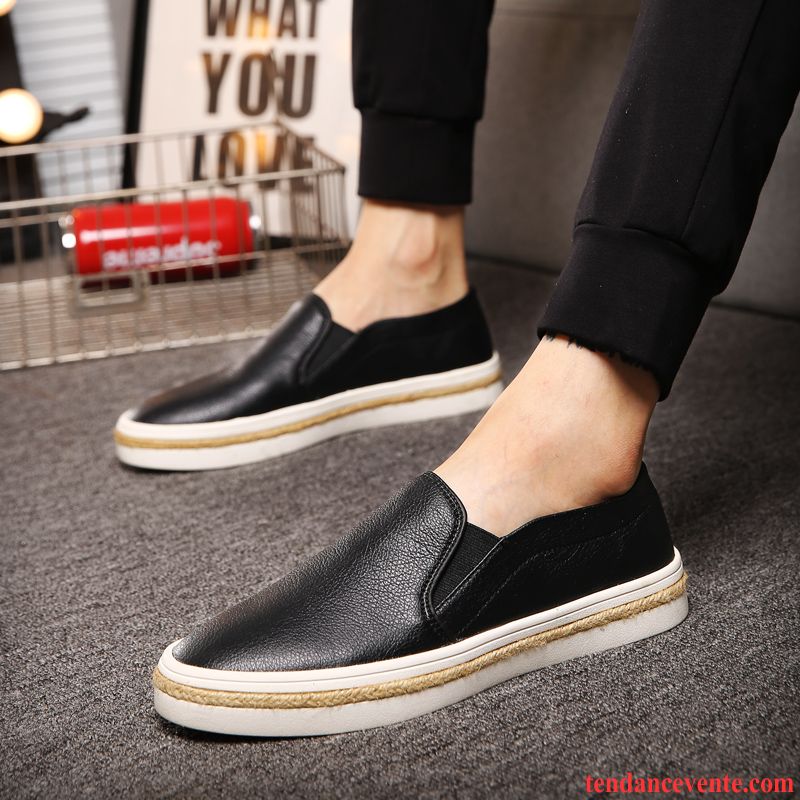 Mocassin Hiver Homme Angleterre Derbies Paresseux Slip-on Printemps Décontractée Homme Tendance