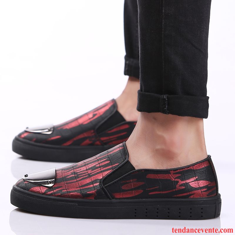 Mocassin Hiver Homme Angleterre Derbies Paresseux Slip-on Printemps Décontractée Homme Tendance