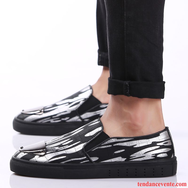 Mocassin Hiver Homme Angleterre Derbies Paresseux Slip-on Printemps Décontractée Homme Tendance