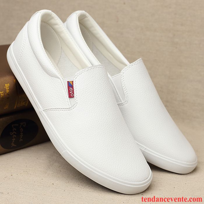 Mocassin Homme Cuir Décontractée Basse Printemps Slip-on Tendance Homme Paresseux Plates