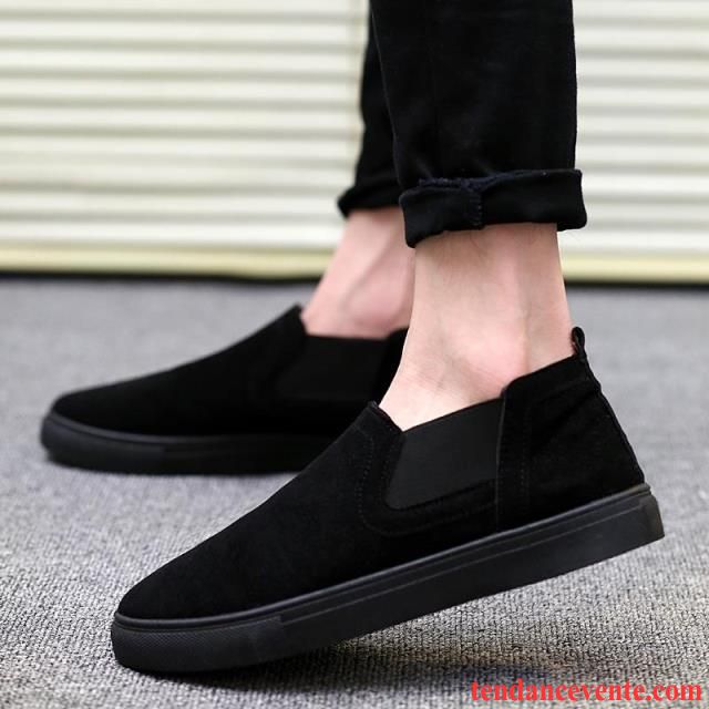 Mocassin Marine Homme Mode L'automne Noir Tendance Homme Décontractée Paresseux Brun Pas Cher