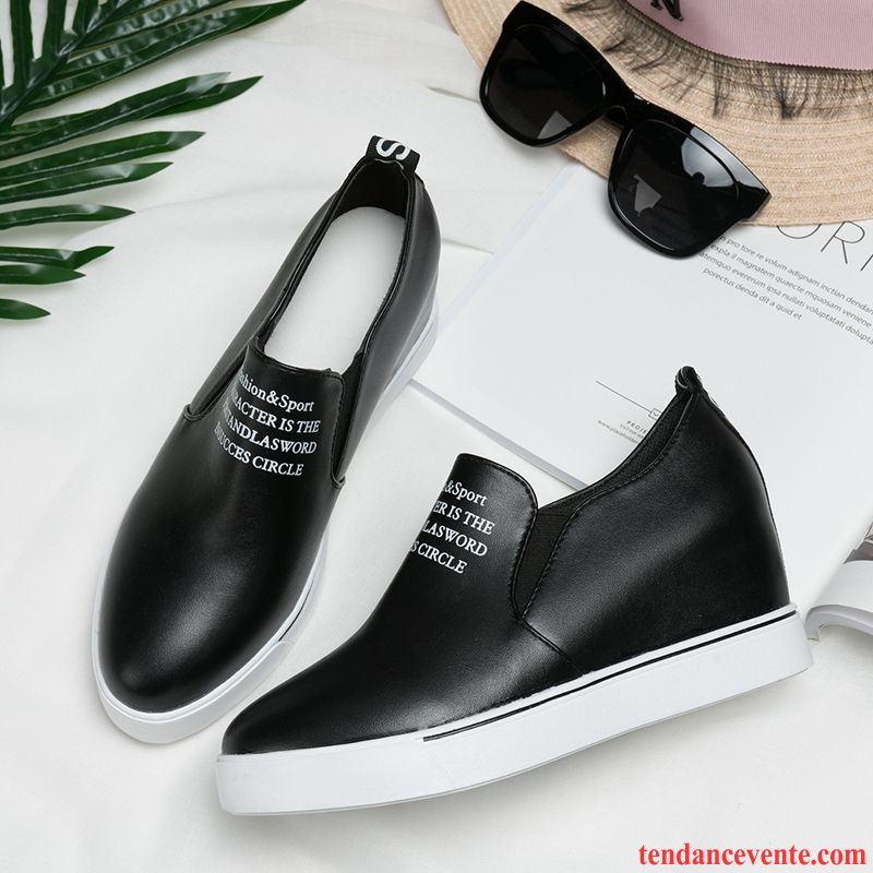 Mocassin Velour Femme Tendance Été Respirant Slip-on Augmenté Pointe Pointue Creux Guipure Décontractée Derbies Femme Talons Compensés Semelle Épaisse Lavande