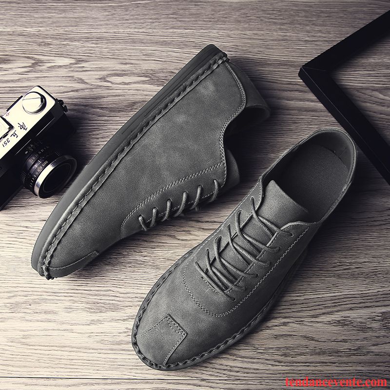 Mocassins Homme Chaussures De Skate Derbies Angleterre Tous Les Assortis Printemps Tendance