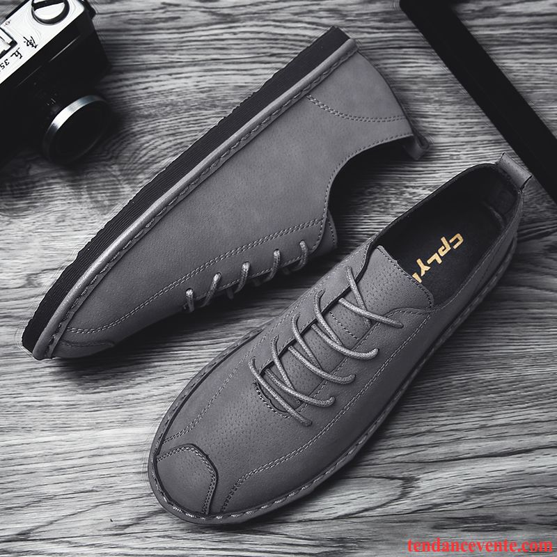 Mocassins Homme Chaussures De Skate Derbies Angleterre Tous Les Assortis Printemps Tendance