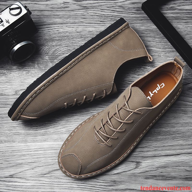 Mocassins Homme Chaussures De Skate Derbies Angleterre Tous Les Assortis Printemps Tendance