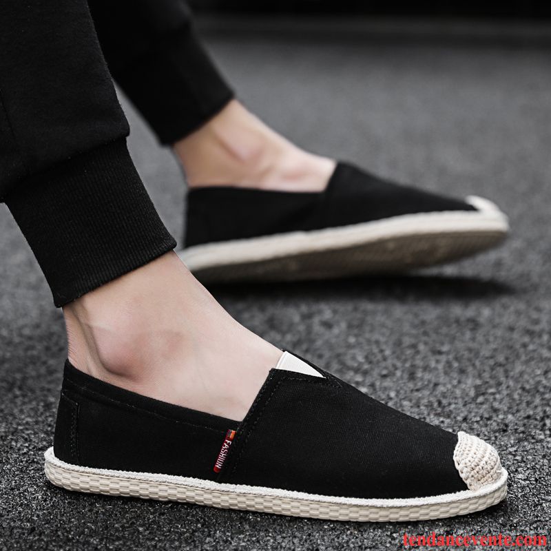 Mocassins Homme Derbies Tous Les Assortis Angleterre Tendance Décontractée Printemps Noir Rouge