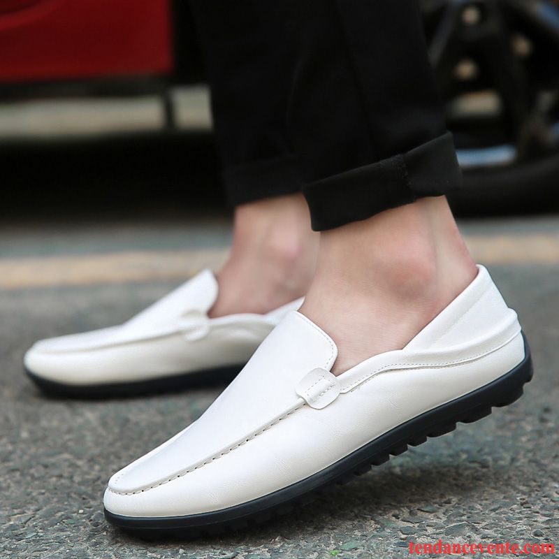 Mocassins Homme Slip-on Printemps Derbies Tendance Tous Les Assortis Décontractée Brun