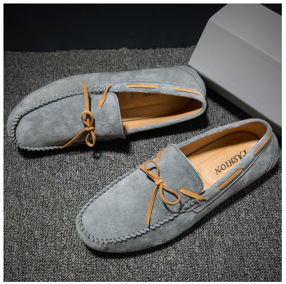 Mocassins Homme Taillissime Slip-on Hiver Tous Les Assortis Cuir Véritable L'automne Vert