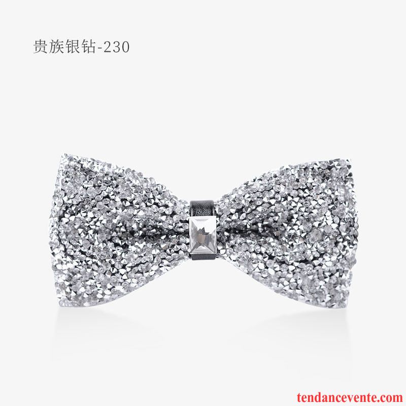 Nœud Papillon Homme Britanique Pierres De Strass Entreprise Meilleur Homme Marier Arc Or