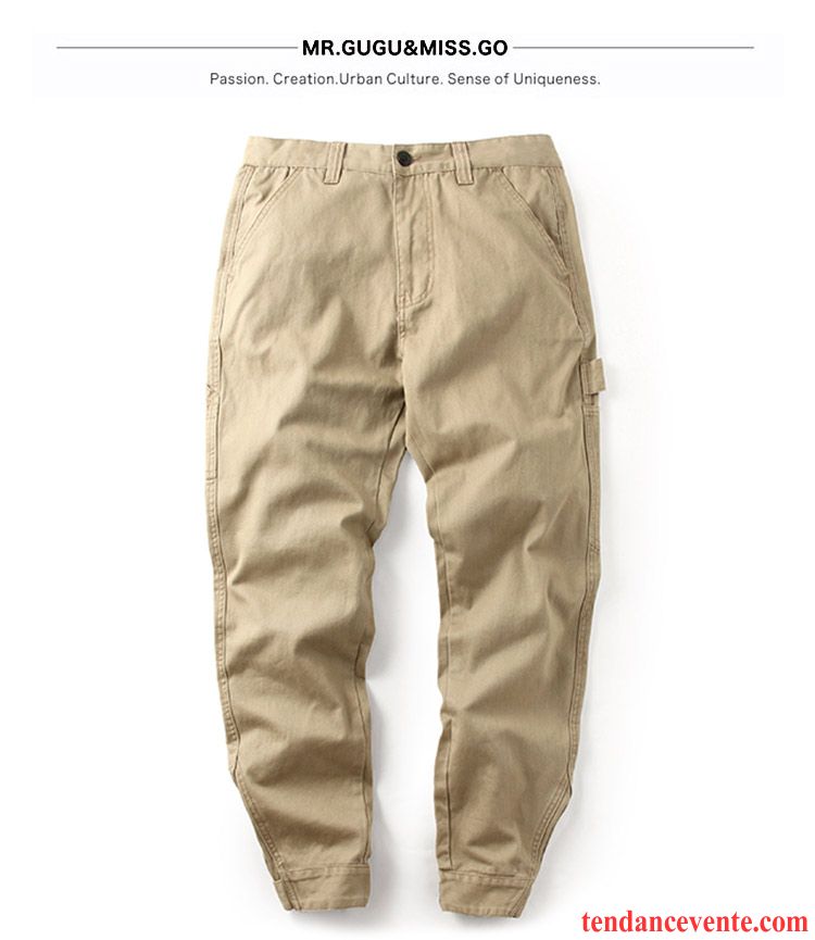 Pantalon Cargo Homme Tendance Décontractée Bureau