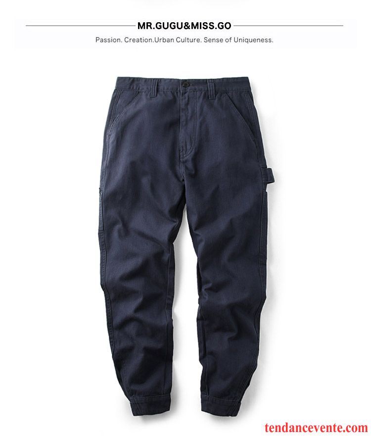 Pantalon Cargo Homme Tendance Décontractée Bureau