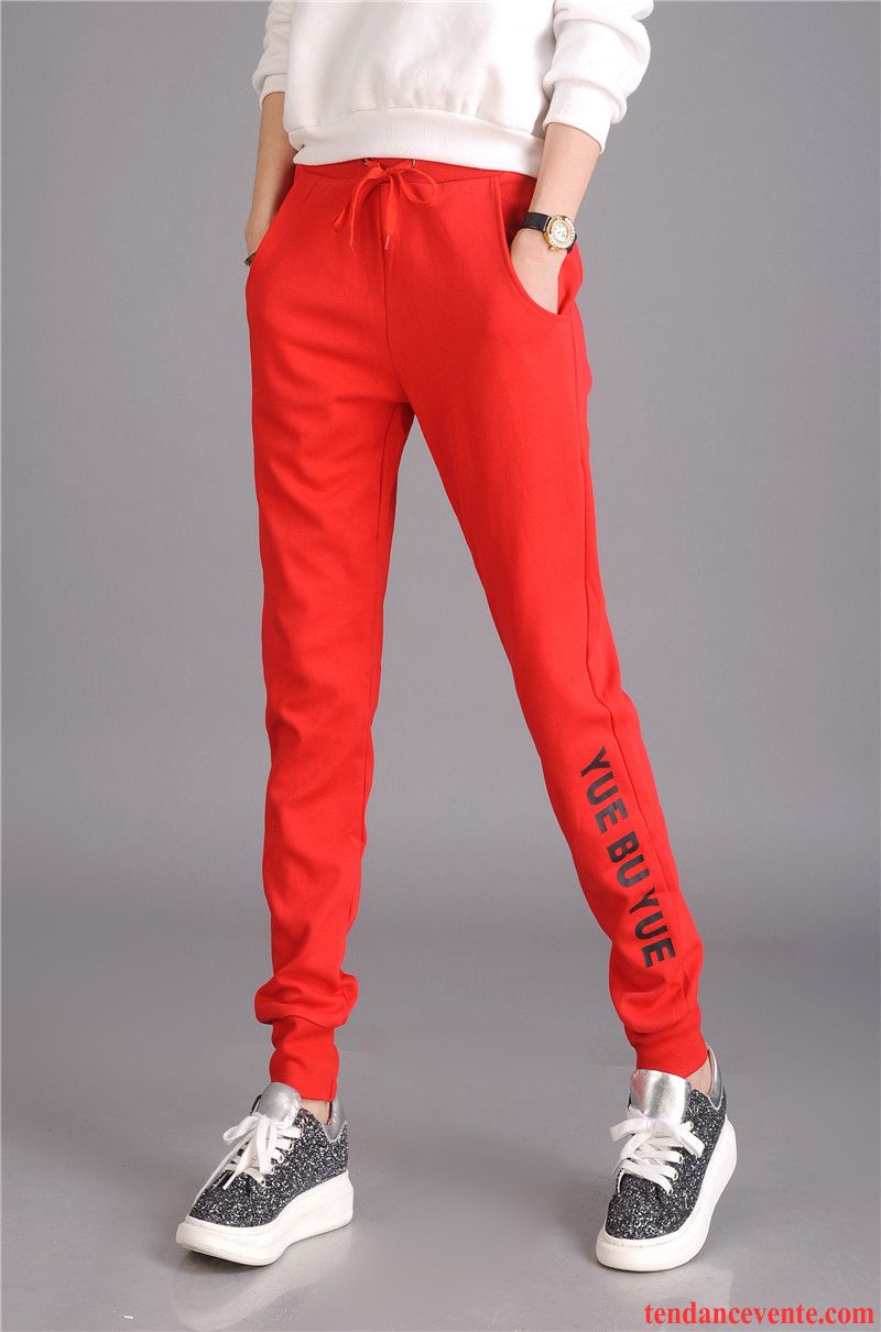 Pantalon Femme Chaud Harlan Pantalon Plus De Velours Renforcé Étudiant L'automne Baggy Mince Femme Hiver Sport