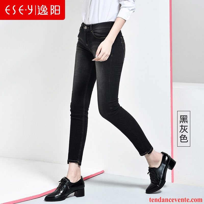 Pantalon Jean Femme Bootcut Extensible Taillissime Femme Mince L'automne Slim Pantalons Crayon