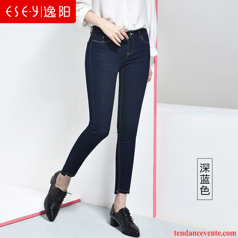 Pantalon Jean Femme Bootcut Extensible Taillissime Femme Mince L'automne Slim Pantalons Crayon