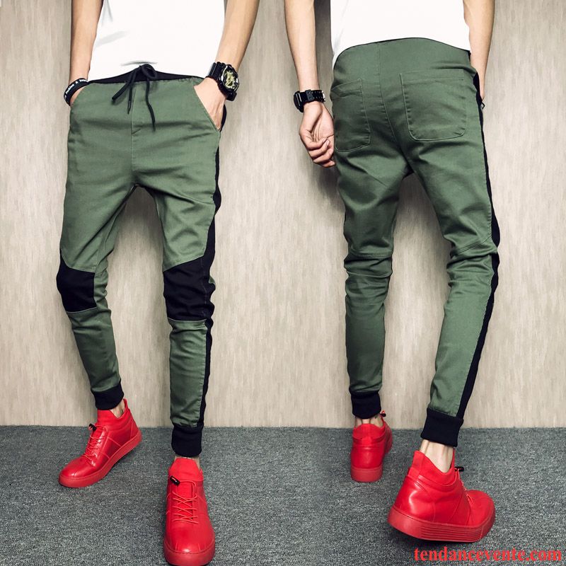 Pantalons Homme Tendance L'automne Rouge Gris