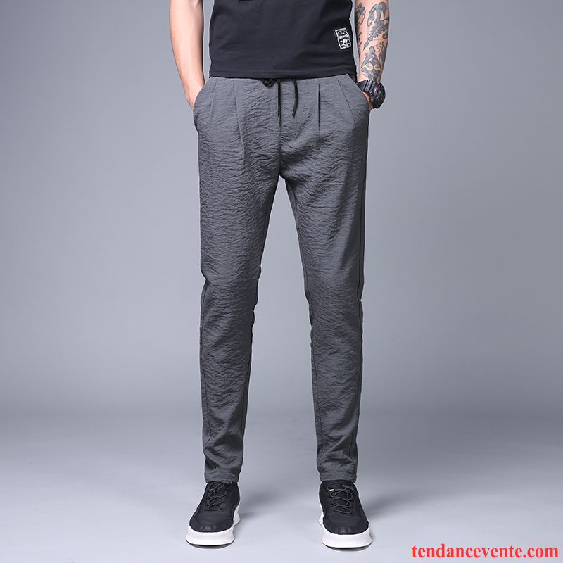 Pantalons Homme Tous Les Assortis Été Légère Élastique Tendance Sport