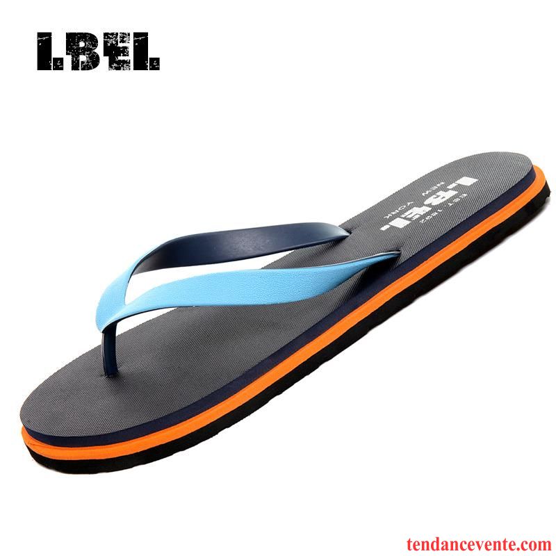 Pantoufle Fantaisie Homme Tendance Antidérapant Plage Été Chaussons Personnalité Homme Décontractée Mode Lawngreen