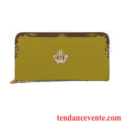 Portefeuille Femme Grande Capacité Pochette Petit Fermeture Éclair Portefeuilles Longue Section Violet